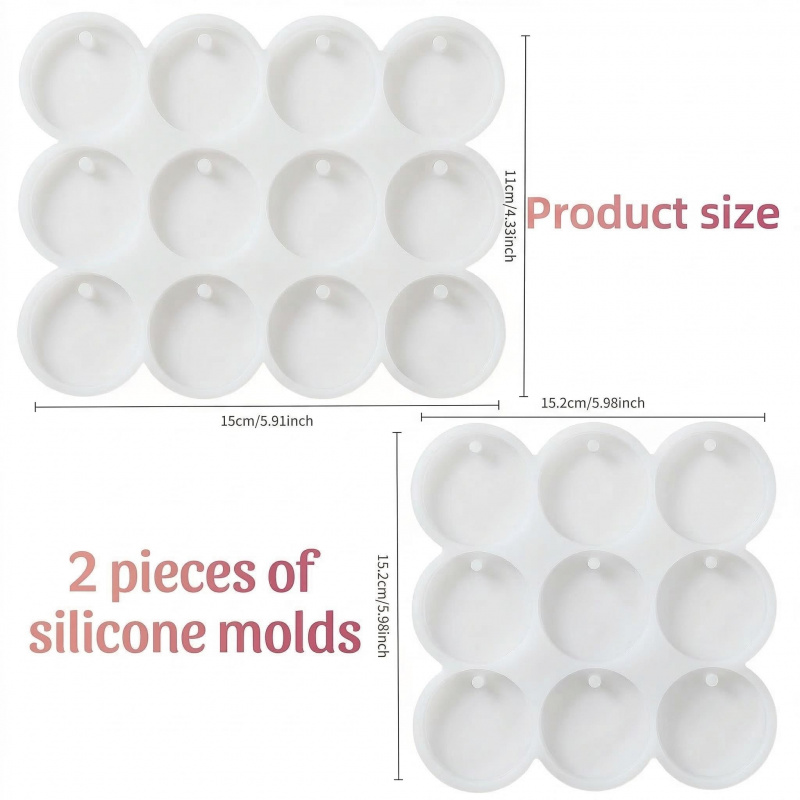 2 Resin keychain mold ，3.3cent - Serving Tray Mold recension och pris