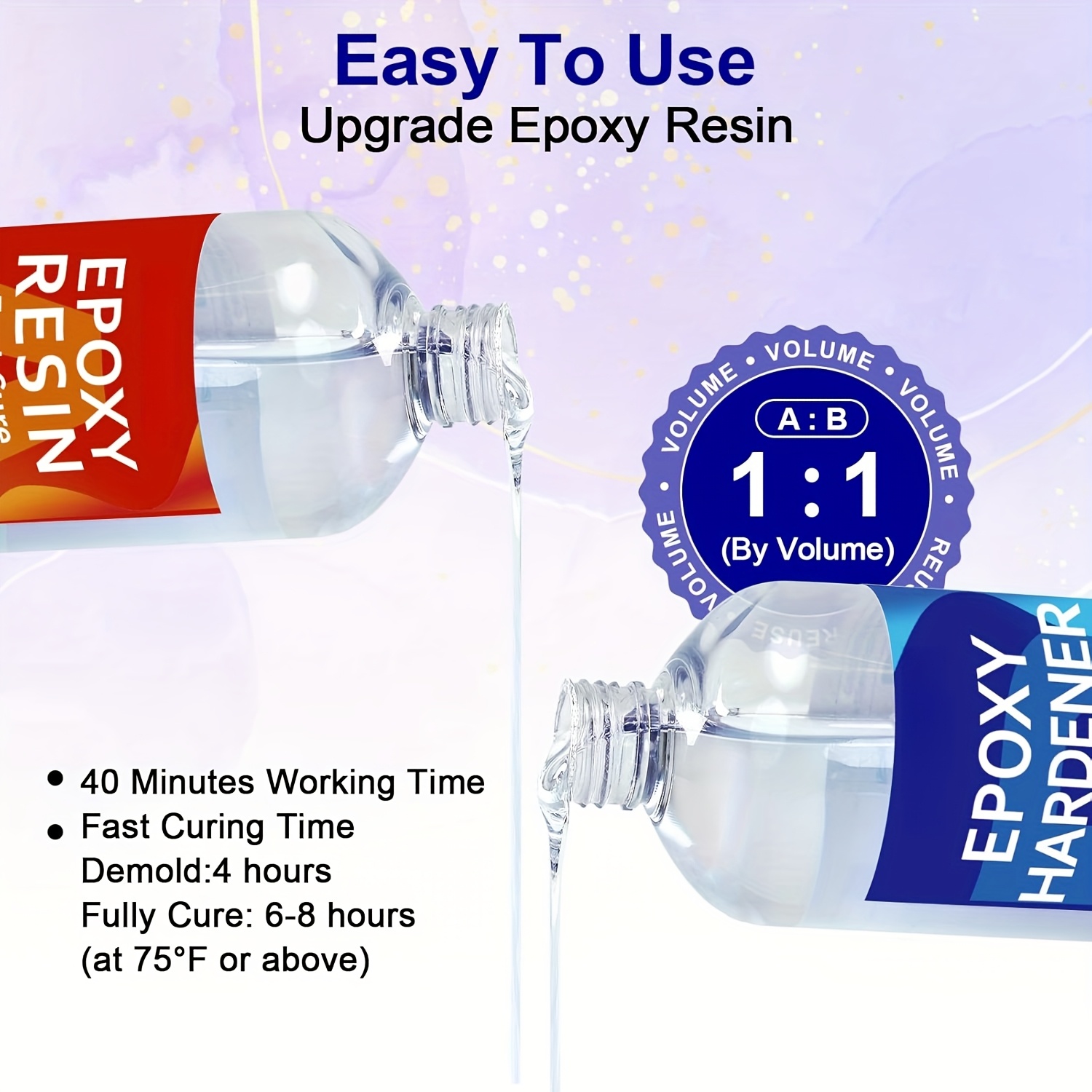 Clear Epoxy Resin Kit 8oz/16oz - Resin Jewelry Kit recension och pris