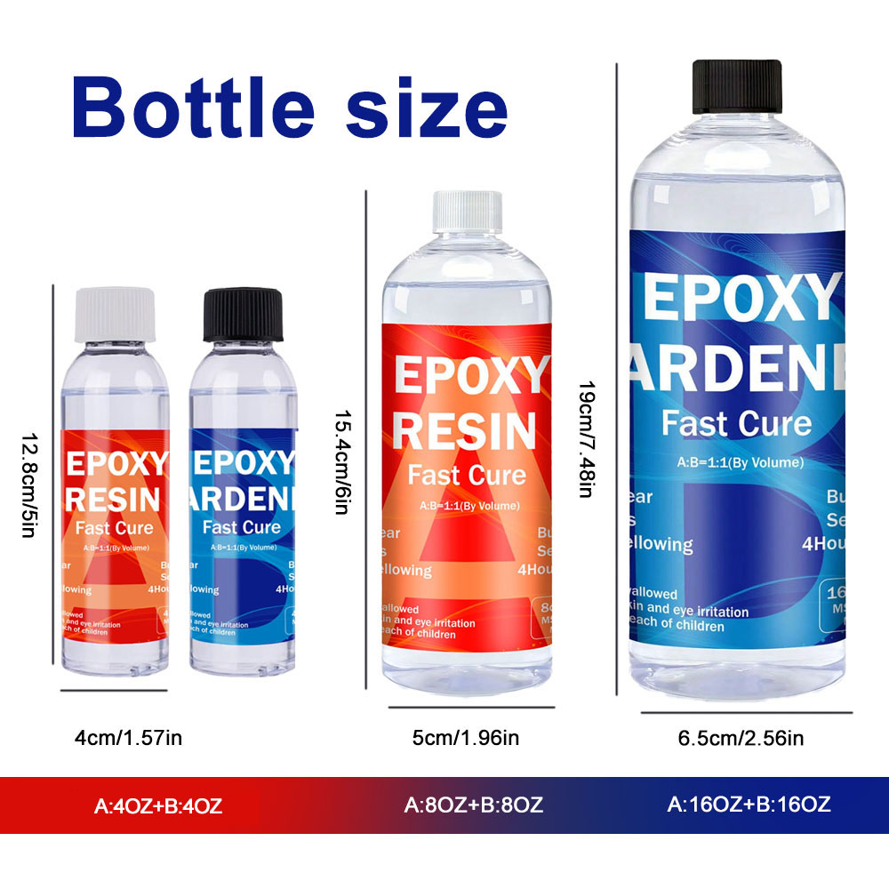Clear Epoxy Resin Kit 8oz/16oz - Resin Jewelry Kit recension och pris