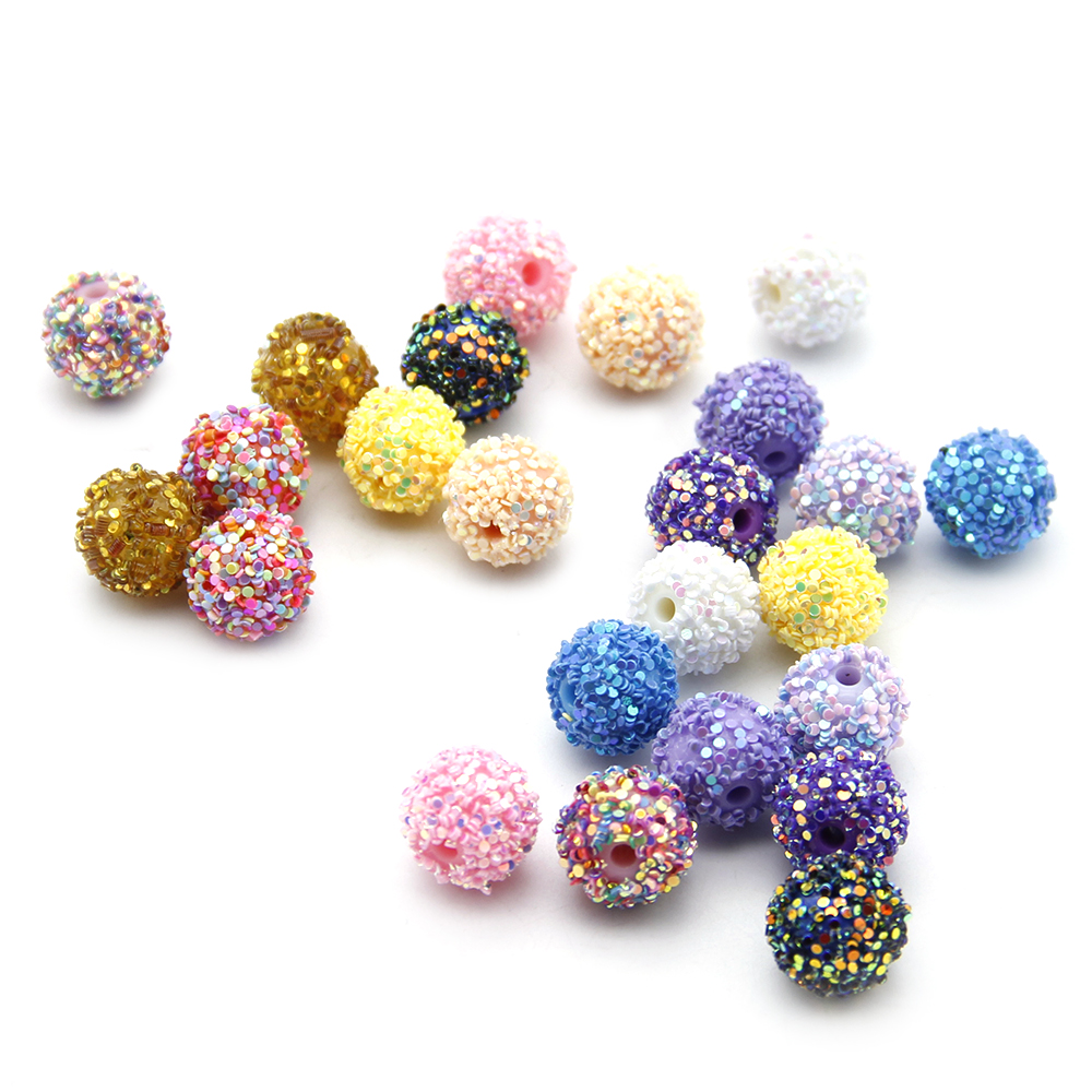 5pcs/pack Glitter Resin Beads, - Resin Glitter Pack recension och pris
