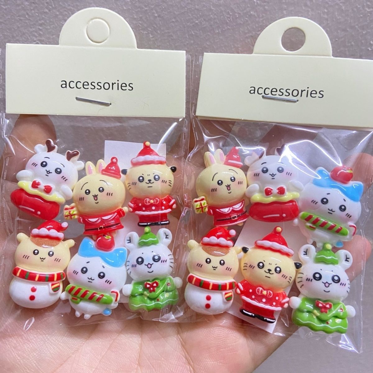 hristmas Solid Color Chiikawa  - Resin Crafts recension och pris