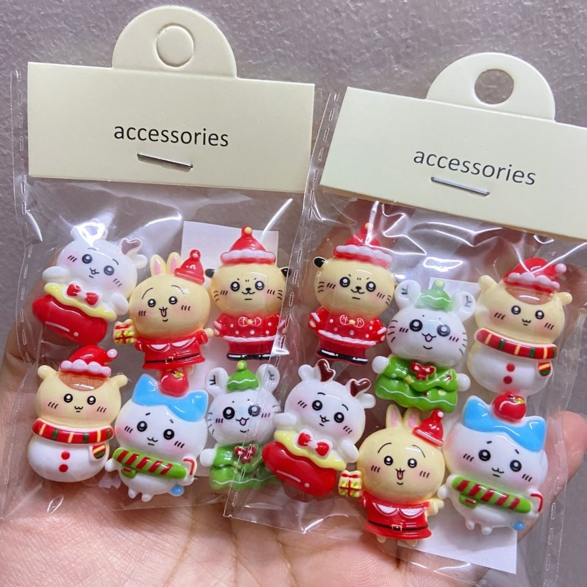 hristmas Solid Color Chiikawa  - Resin Crafts recension och pris