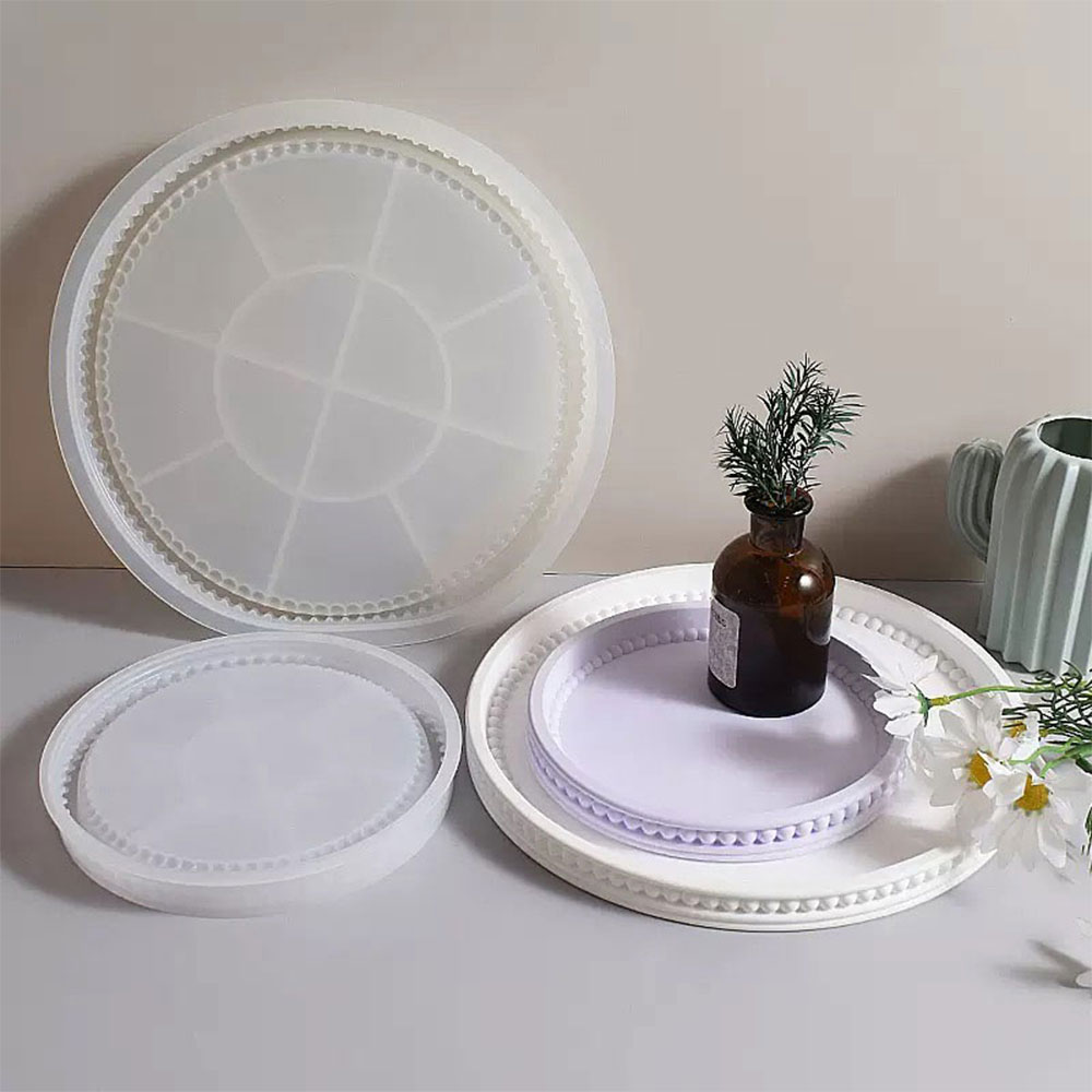 Round Storage Tray Silicone Mo - Coaster Mold Round recension och pris