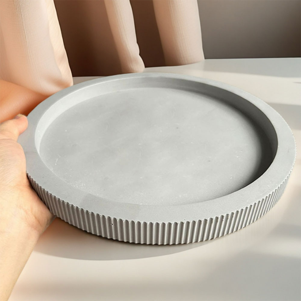 Round Storage Tray Silicone Mo - Coaster Mold Round recension och pris