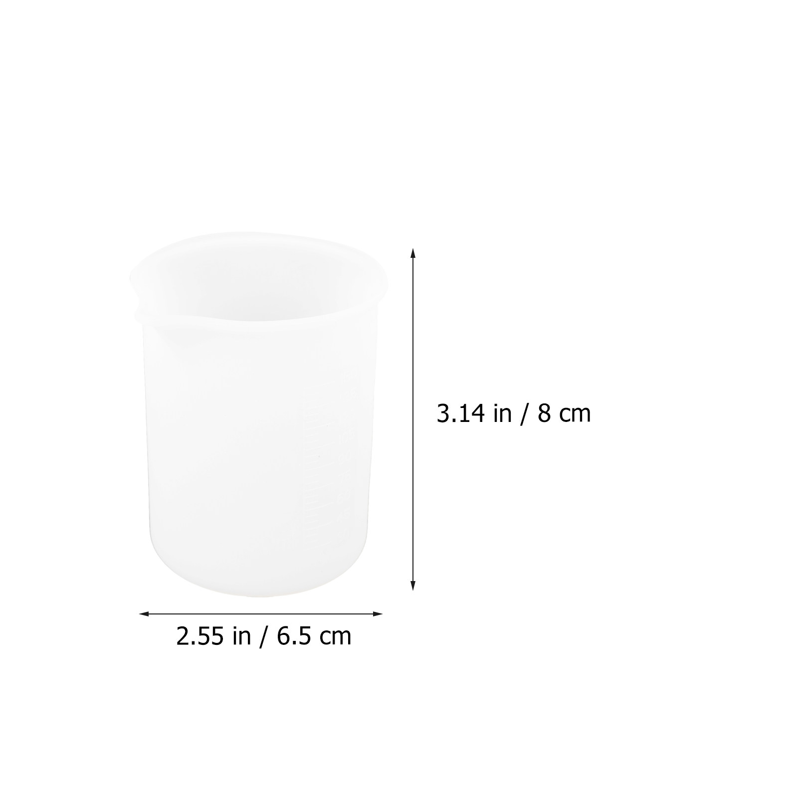 1Set Silicone DIY Epoxy Dispen - Mixing Cup Silicone recension och pris