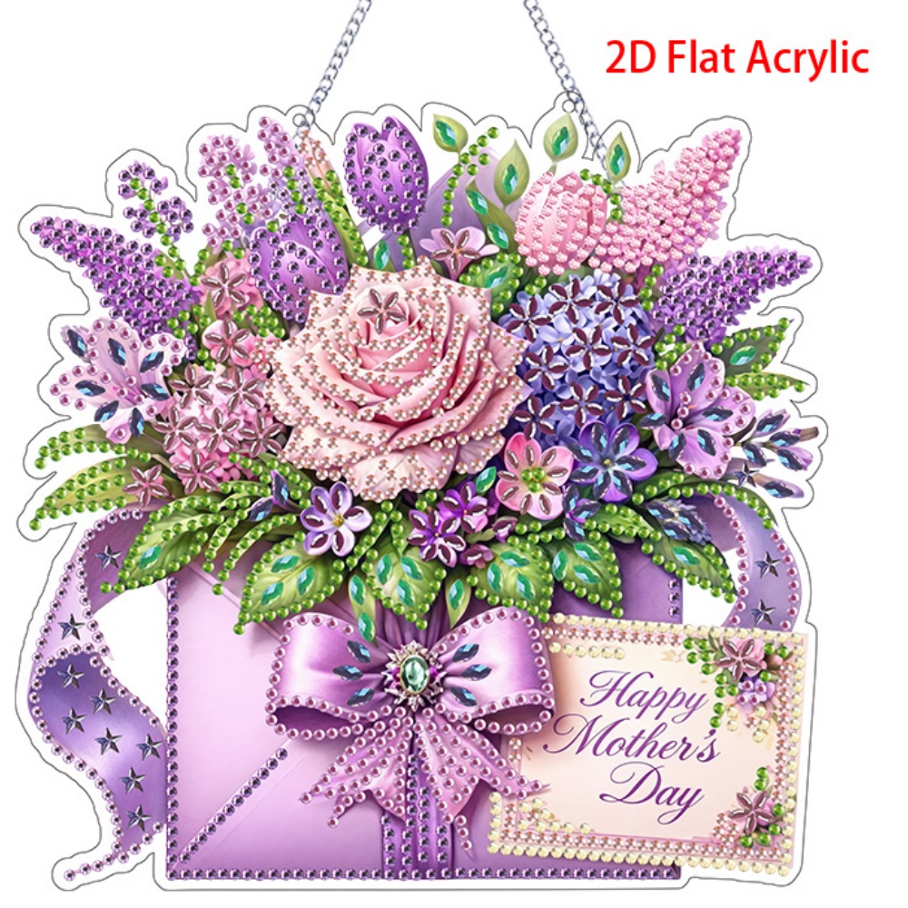 2D Flat Acrylic, 5D DIY Diamon - Resin Craft For Beginners recension och pris