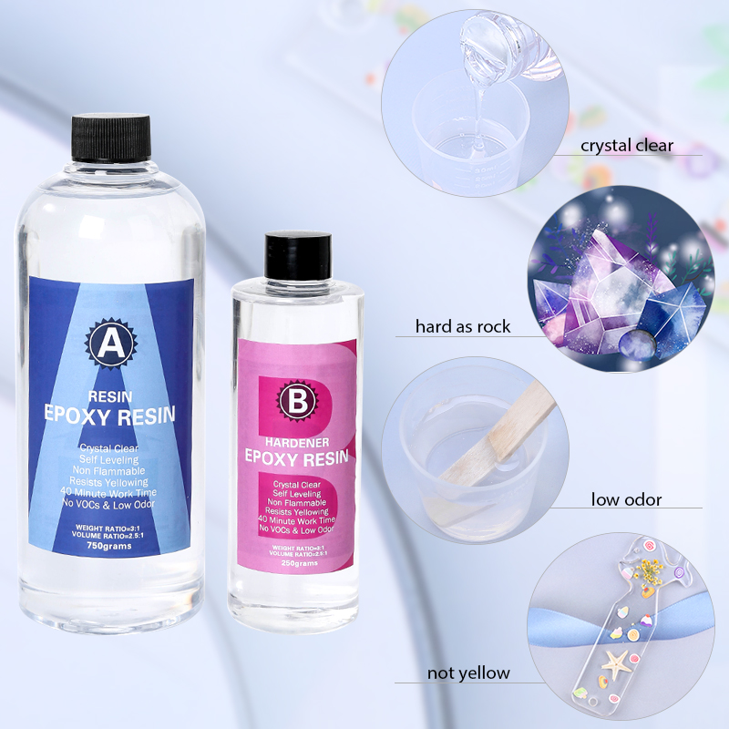 Epoxy Resin Kit Crystal Clear  - Mixing Cup Silicone recension och pris