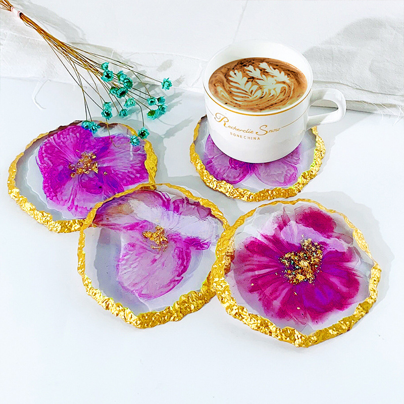 DM413 Drusy Coaster Resin Mold - Serving Tray Mold recension och pris