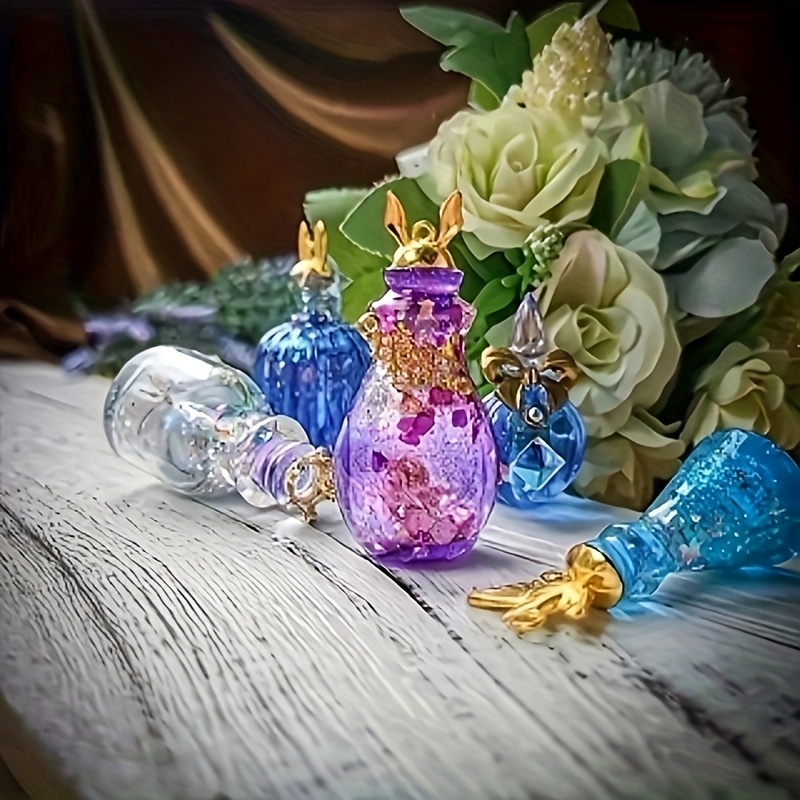 A Set Of 5 Perfume Bottle Resi - Resin Jewelry Kit recension och pris