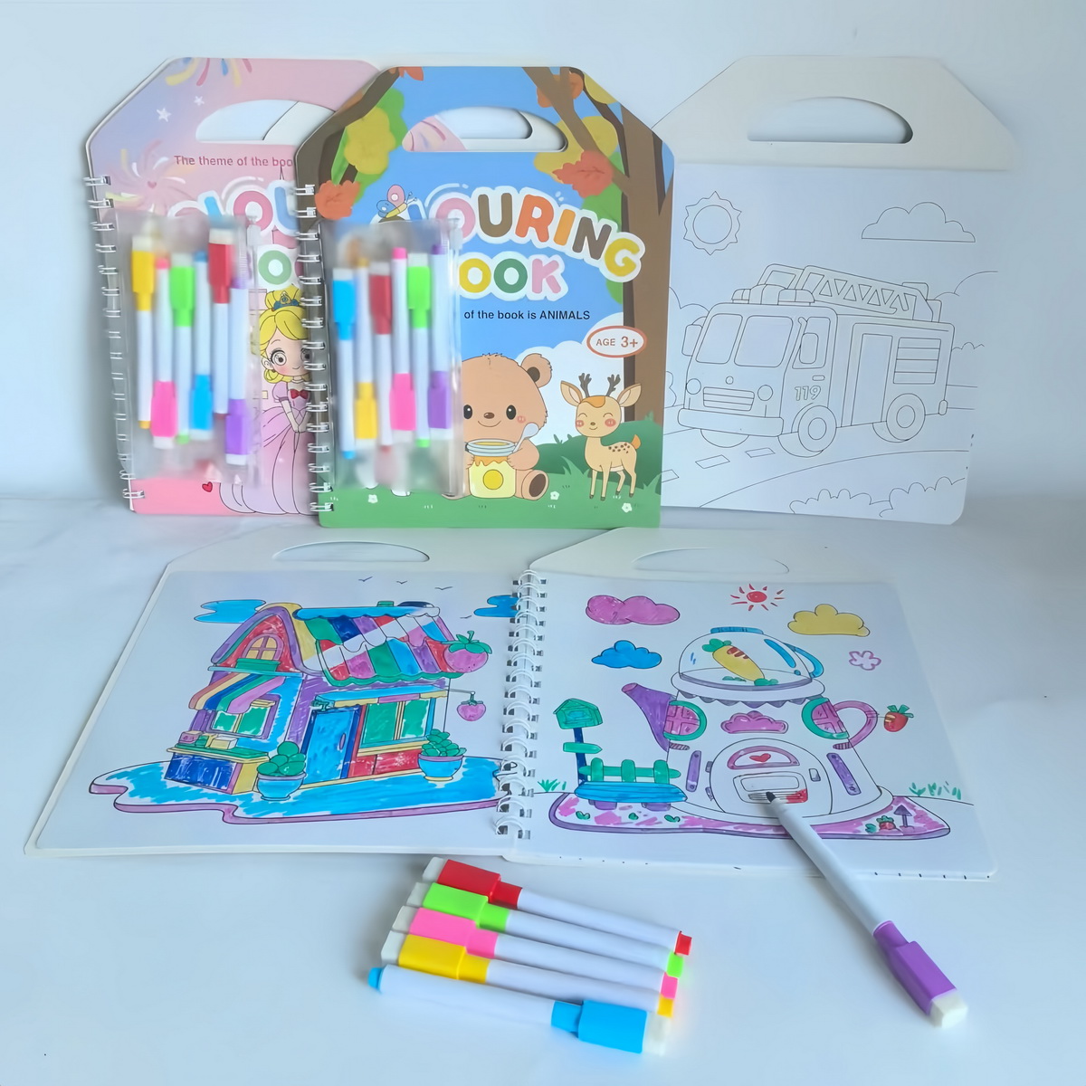 1Set 16Pages Colorbook 1Pcs Pe - Copic Marker Sketch recension och pris