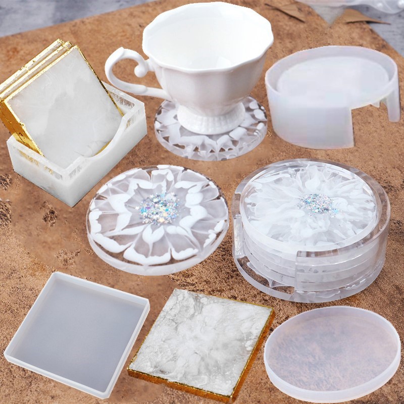 SNASAN Coaster Cup Mat Silicon - Serving Tray Mold recension och pris