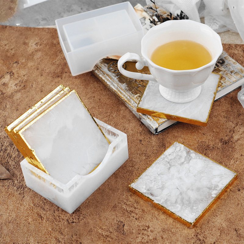 SNASAN Coaster Cup Mat Silicon - Serving Tray Mold recension och pris