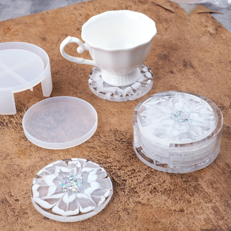 SNASAN Coaster Cup Mat Silicon - Serving Tray Mold recension och pris