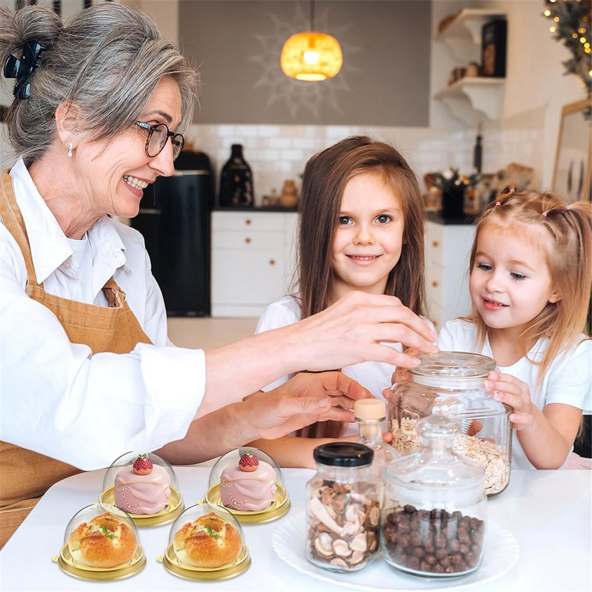 New Charcuterie Domes with Lid - Dome Mold Clear recension och pris