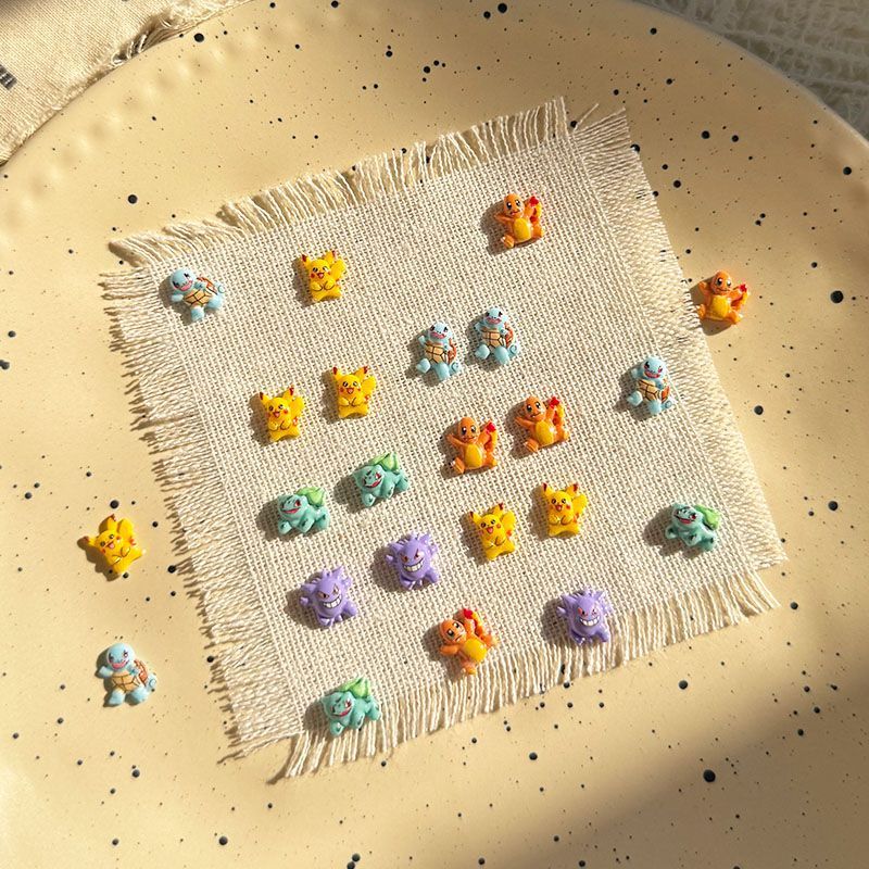 Pokemon nail art accessories,  - Resin Crafts recension och pris