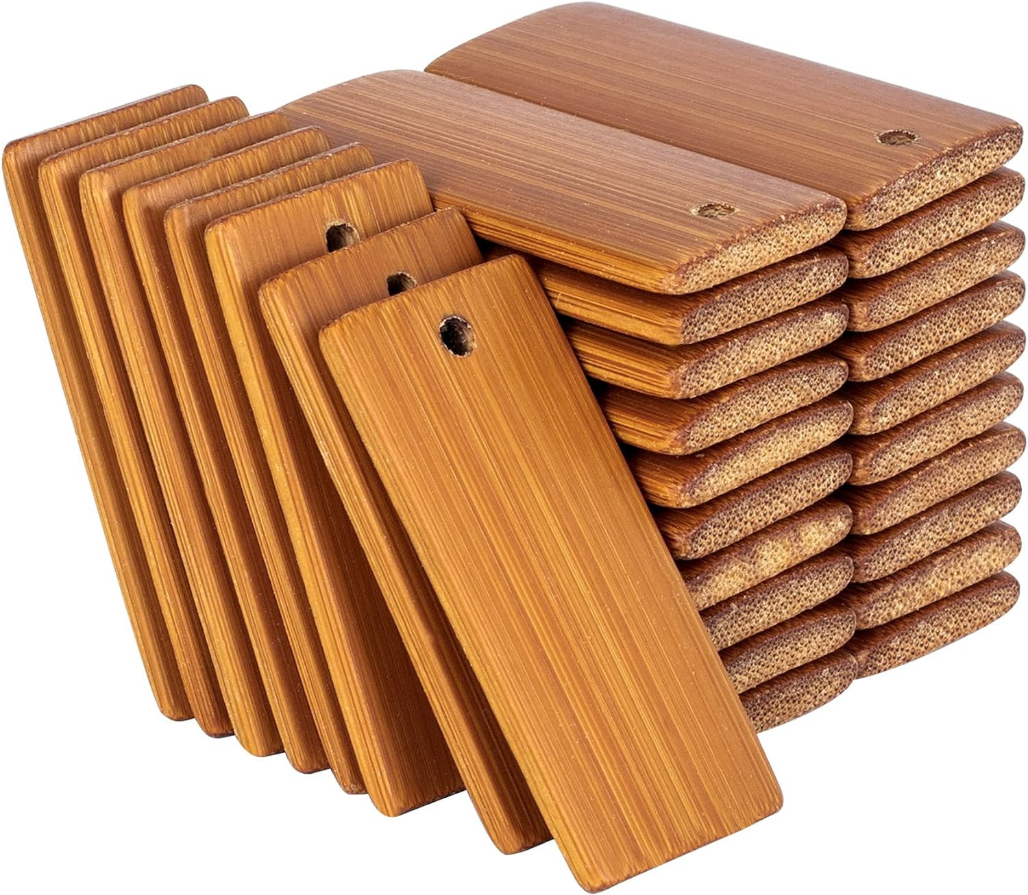 50Pcs Natural Wood Blanks 45x2 - Wood Ring Blank recension och pris