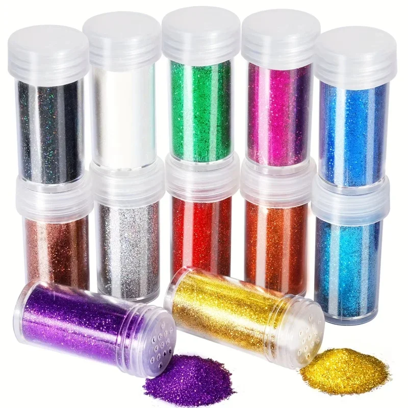 12 Pack Extra Fine Glitter Cra - Resin Glitter Pack recension och pris