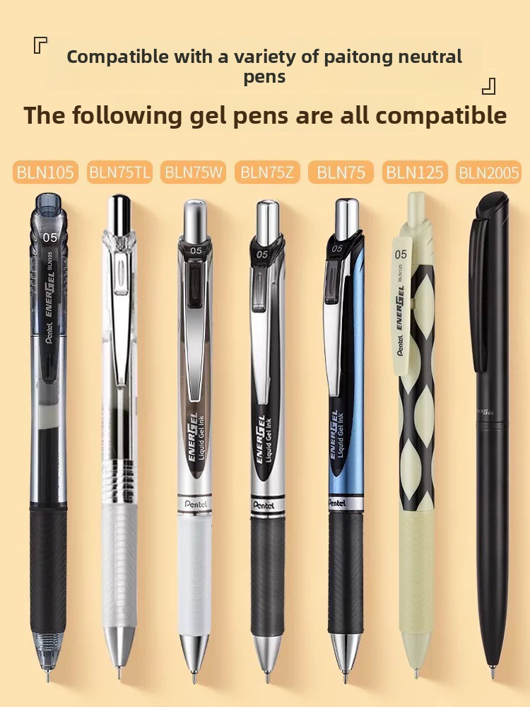Pentel LRN5 Gel Pen Refills Se - Pentel Pen Energel recension och pris