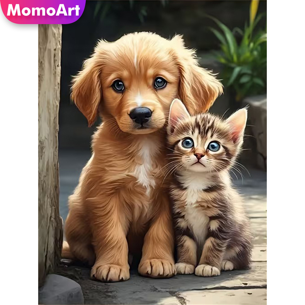 Momoart Diamond Embroidery Dog - Resin Craft For Beginners recension och pris