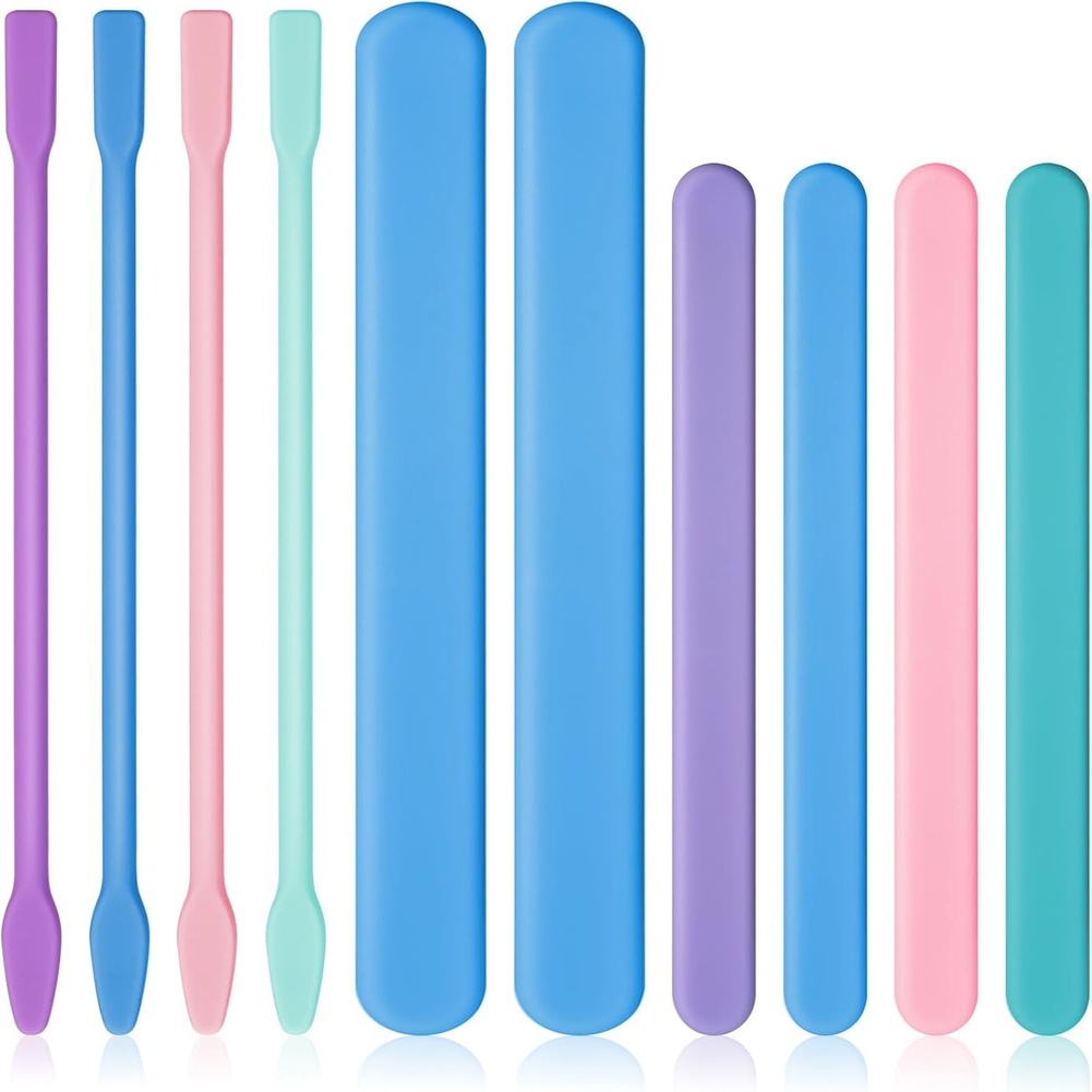 10 Piece Silicone Stirring Set - Resin Craft Workshop recension och pris